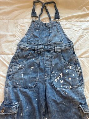 Free People Sutton Utility Overalls Size XS
